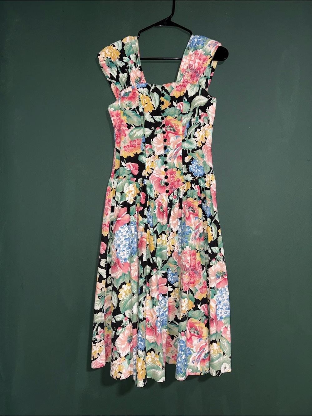 Vintage Robbie Bee Petite Floral Dress